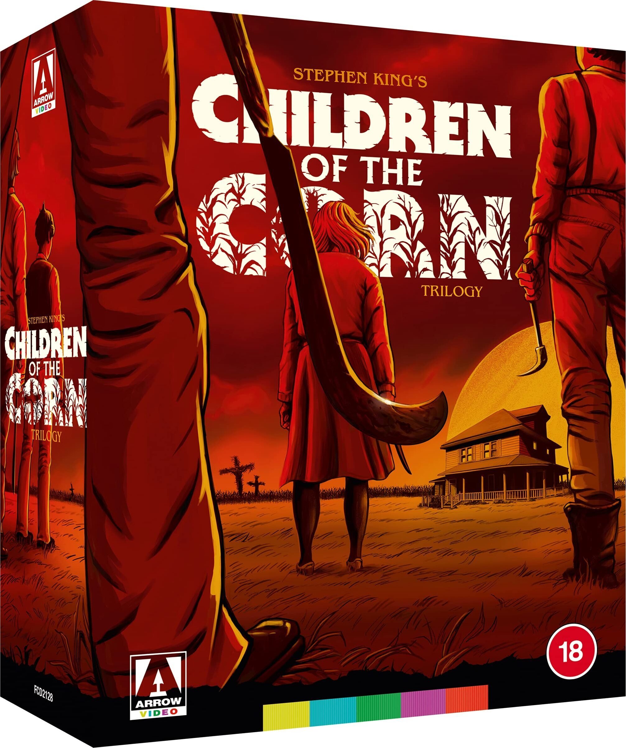Children of the Corn Trilogy (Arrow Video UK 4K UHD +Blu Ray)(Blu Ray Region B)