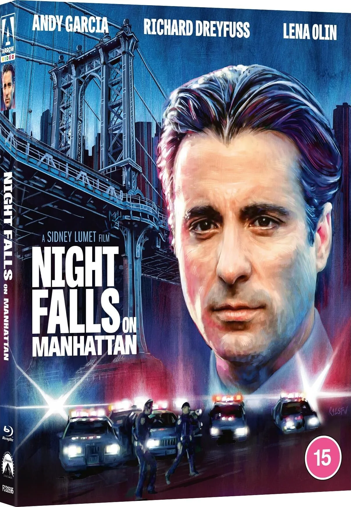 Night Falls on Manahttan (Limited Edition UK Arrow Blu Ray)(Region B)