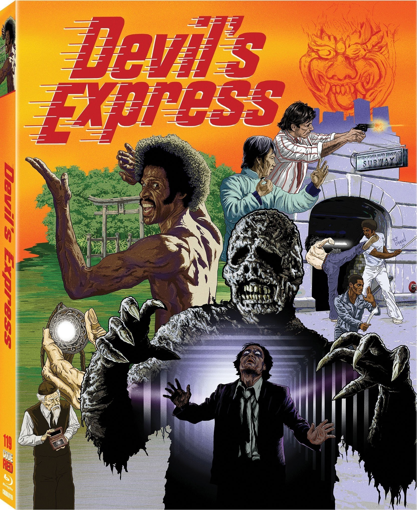 Devil's Express (Code Red Blu Ray) W/ Slip Cover