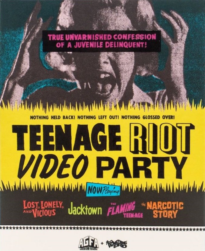 Teenage Riot Video Party (AGFA Blu Ray) W/ Slip Cover