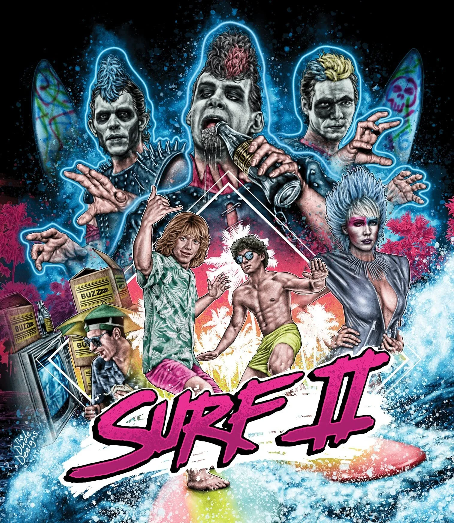 Surf 2 (Vinegar Syndrome Blu Ray) W/ Slip Cover