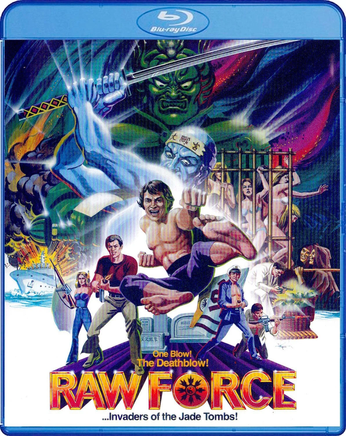 Raw Force (Vinegar Syndrome Blu Ray)