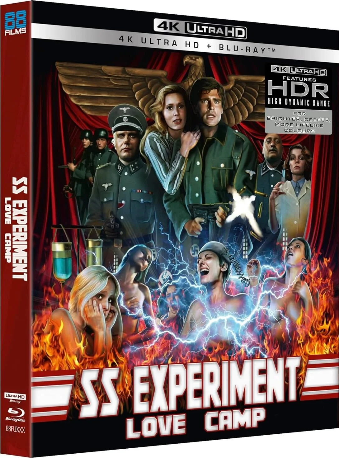 SS Experiment Love Camp (Limited Edition 88 Films 4K + Blu Ray)