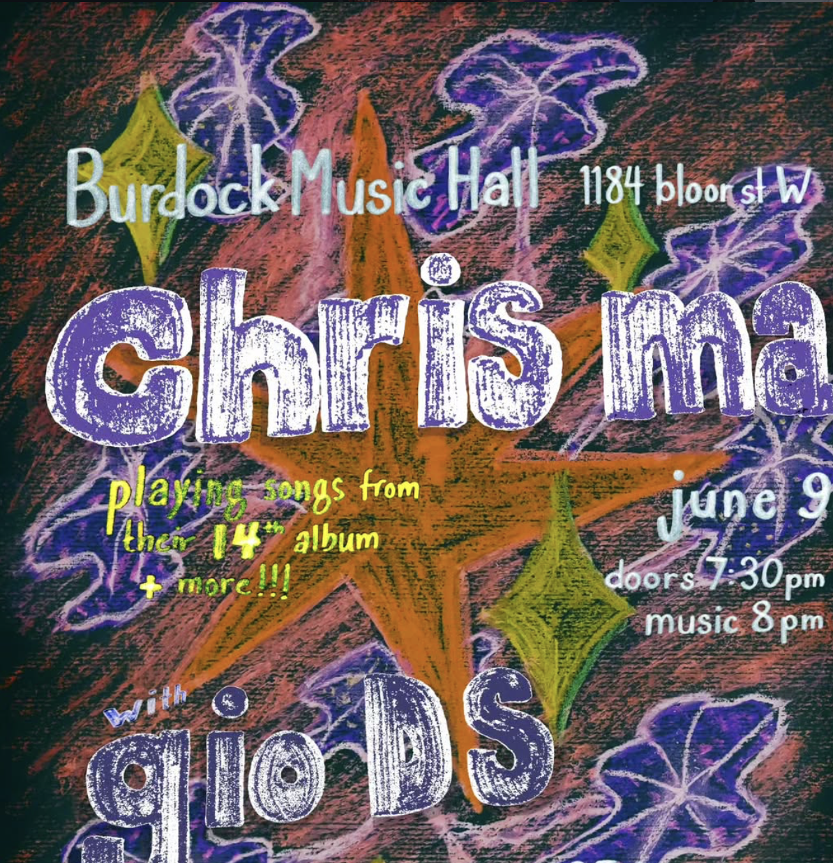 Background Vocals for Christopher Ma