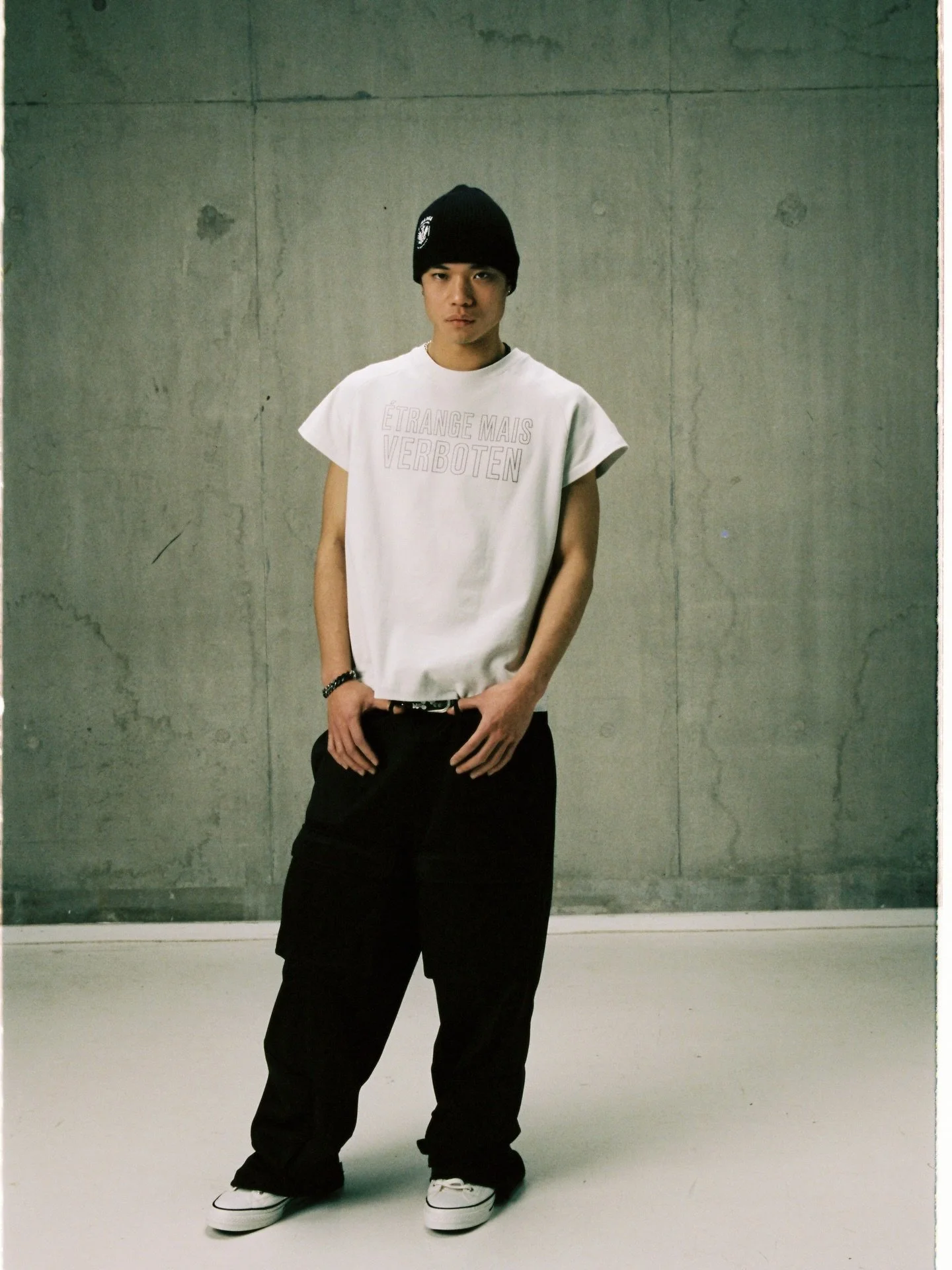 @etrangemaisverboten debut collection styled by me 🪡 

Production &amp; Casting Agency: @imageatstm 
Photography: @smedleyshots 
Lighting Gaffer: @rubendavies 
Videography: @by.corz 
BTS Visuals: @acalifleur [10th slide onwards]
Models: @sinandreww 