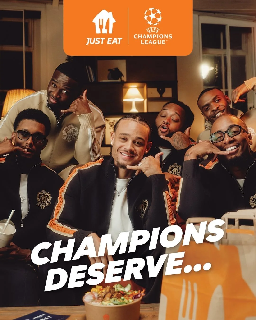 Just Eat Takeaway x Filling Pieces Campaign ft. @clarenceseedorf, @xavisimons and @broederliefde Styled by me🪡

Photographer: @loiscohen
Stylist: @rhysmarcusjay
FP Creative Director: @gsrnn
FP Production lead: @jannaherdtracht 
Creative agency: @wea
