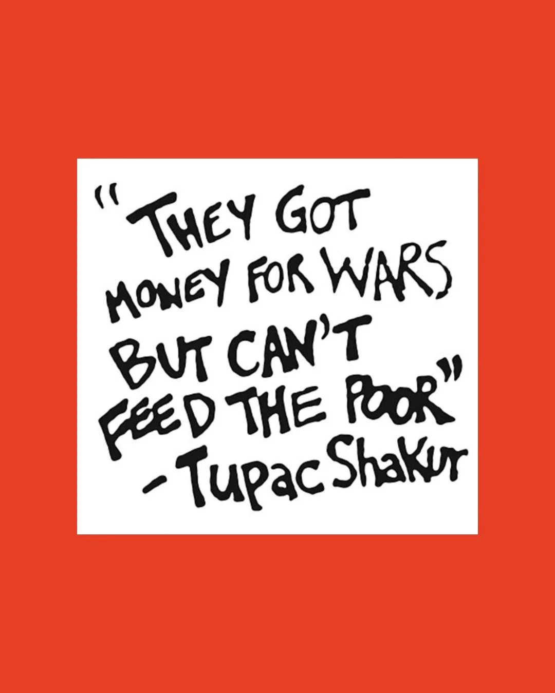 "if he wanted to he would" but it's the United States government