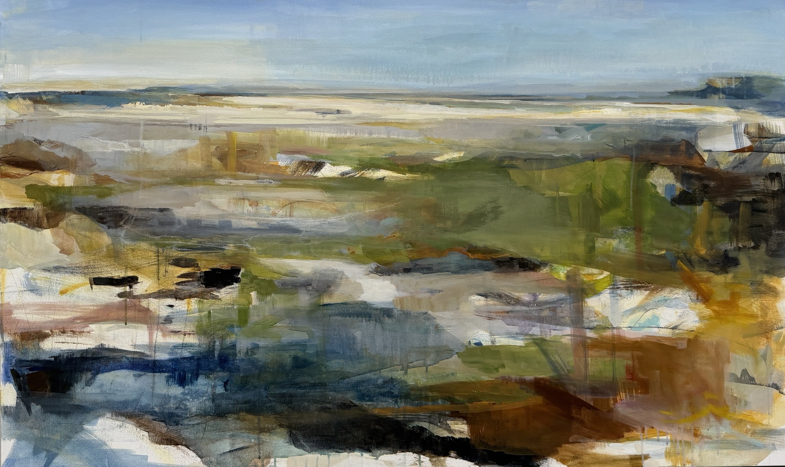 River's Edge 36"x60" *available at Lori Austin Gallery Sonoma