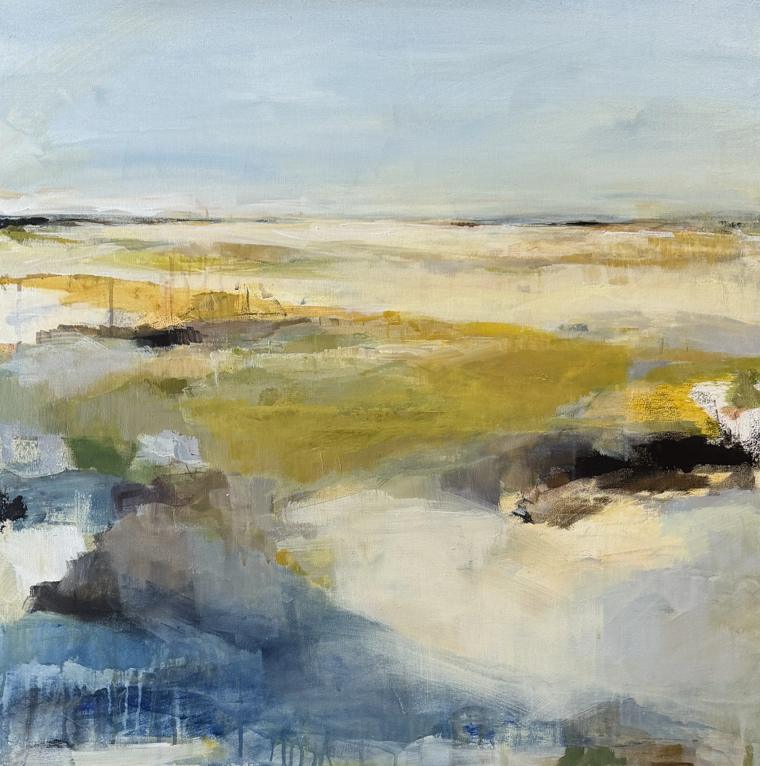 Wellspring 30"x30" acrylic on canvas *available at Lori Austin Gallery Sonoma