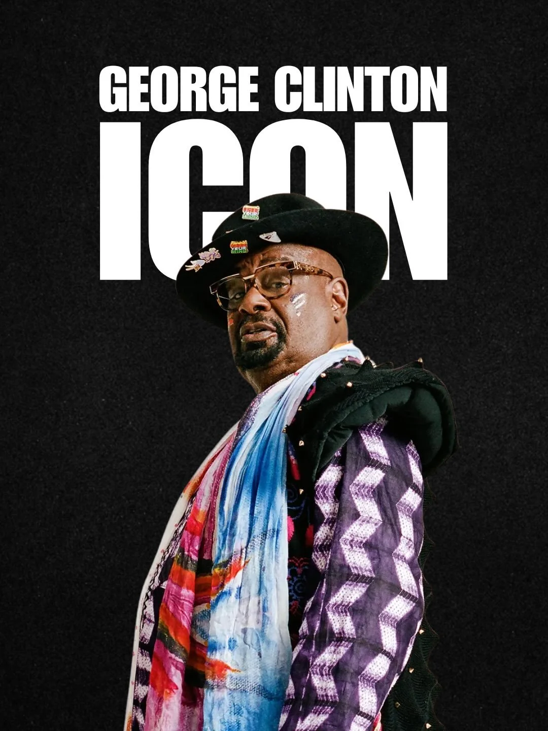 ⚡ GEORGE CLINTON: ICON

George Clinton didn&rsquo;t dress for the stage. He dressed to prove the stage wasn&rsquo;t big enough.

P-Funk built a world where Black artists could be cosmic, glamorous and untouchable - and the uniform was whatever you ha