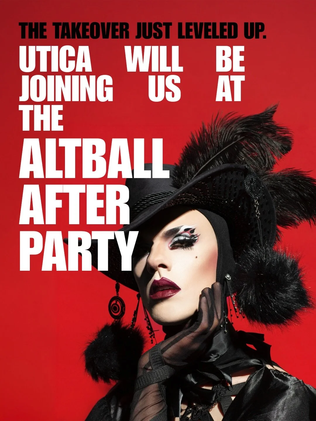 THE CAT&rsquo;S OUT OF THE BAG! @twinktrash&rsquo;s ICON Takeover just leveled up: @queenutica is joining the party!

Keep the energy going the night after the show as Utica joins an incredible lineup of performers @justjohnclub. See you there. VIP t
