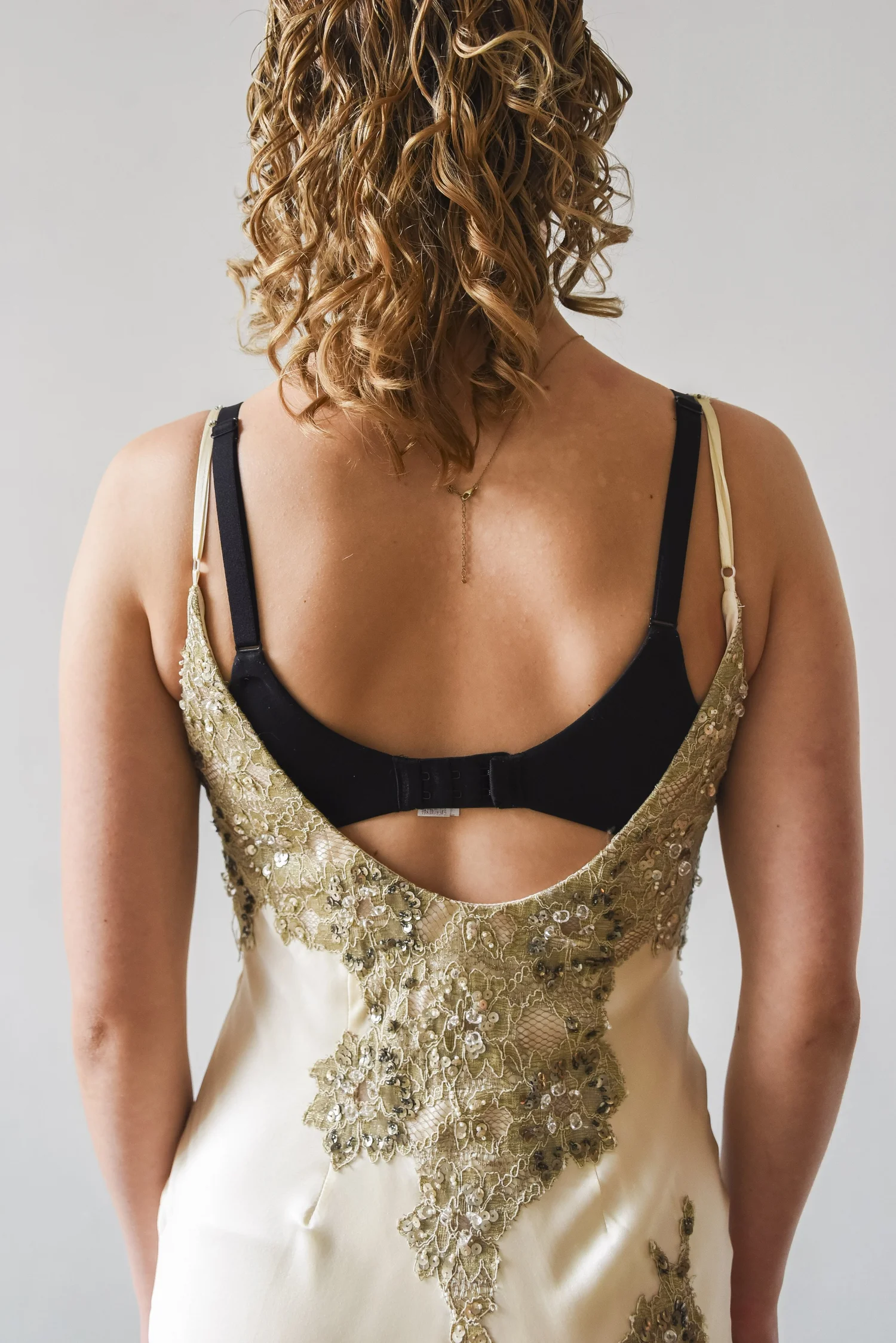 Sue Wong Cream Lace Gown | Pass Down The Gown  passdownthegown
