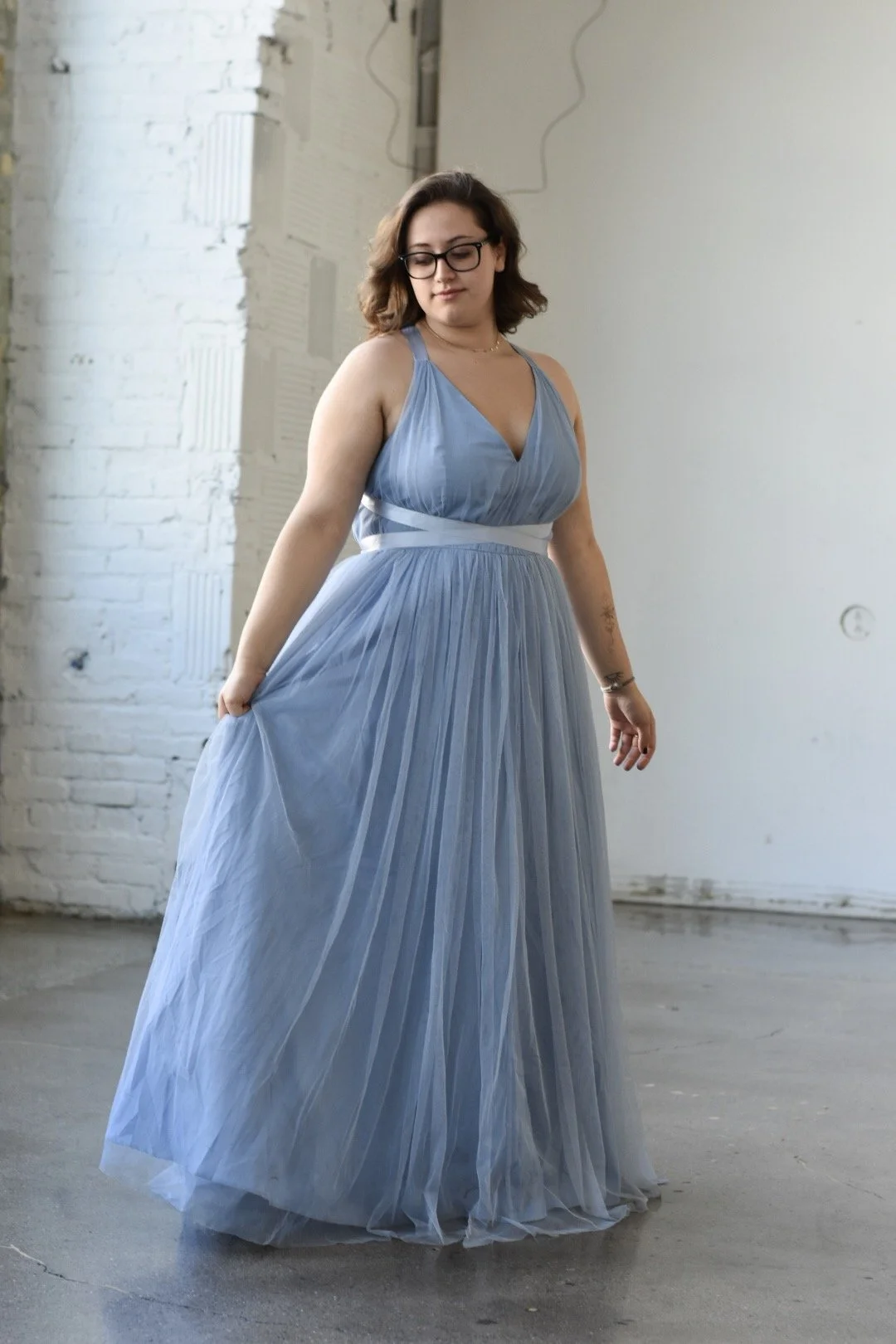 chinese dress ladies HONEY FLOWER TULLE MAXI DRESS – PatBO