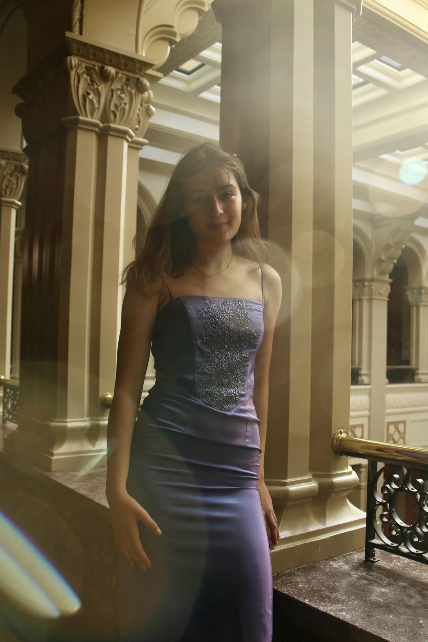 Purple Iridescent Dress | Pass Down The Gown  passdownthegown