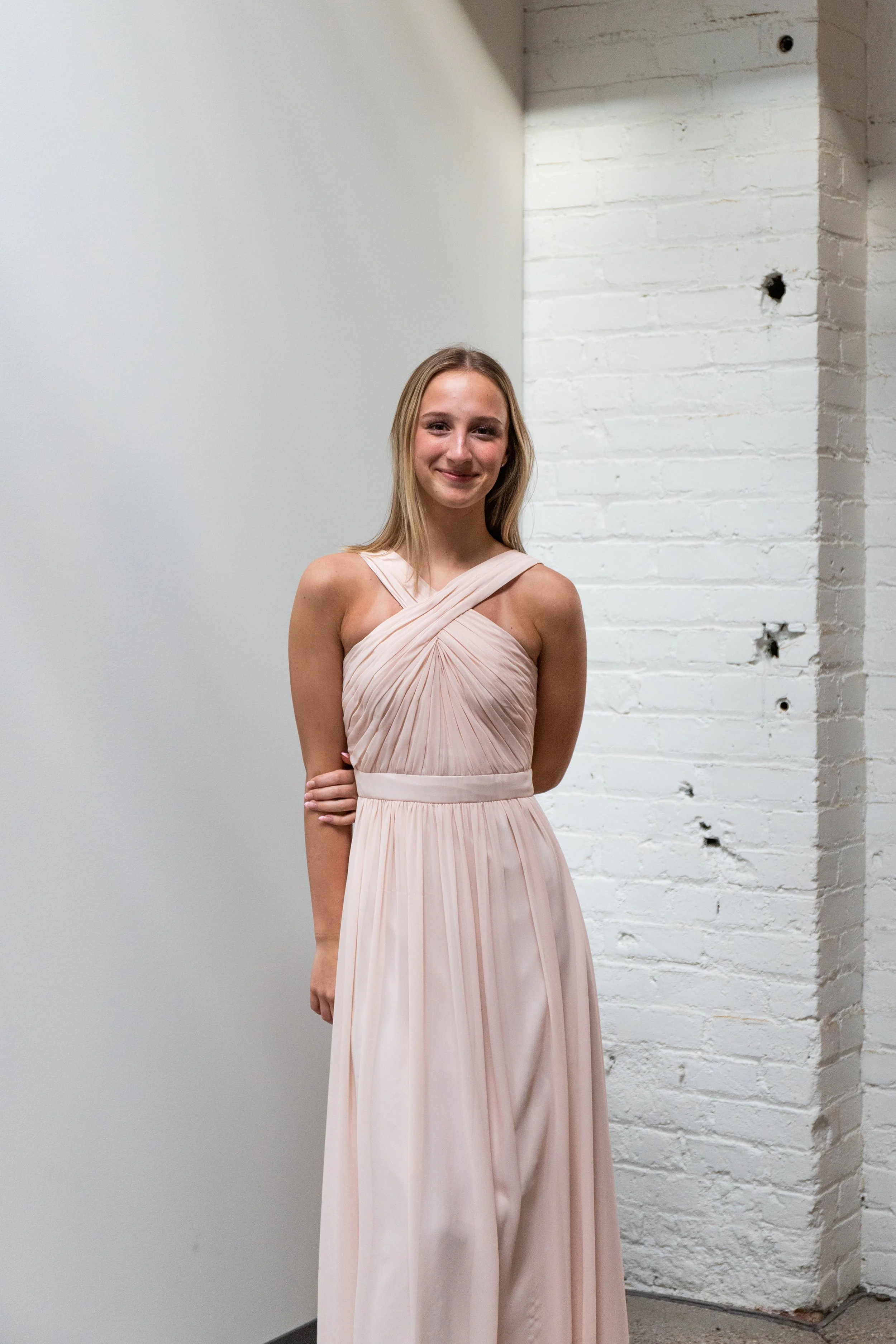 Monique Lhuillier Light Pink Gown