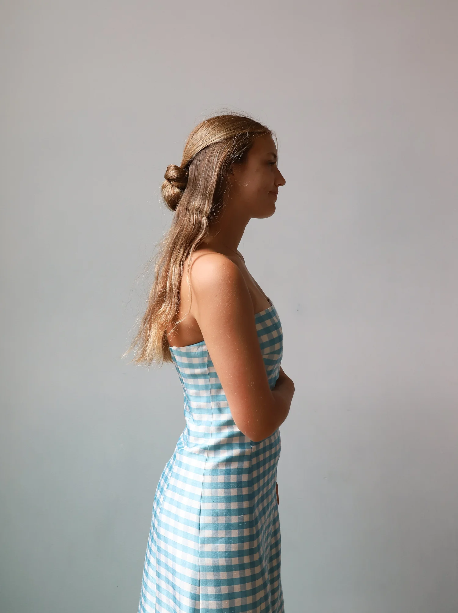 floral dresses for spring Light Blue Floral Mini Dress | Trendy Women's Dresses
