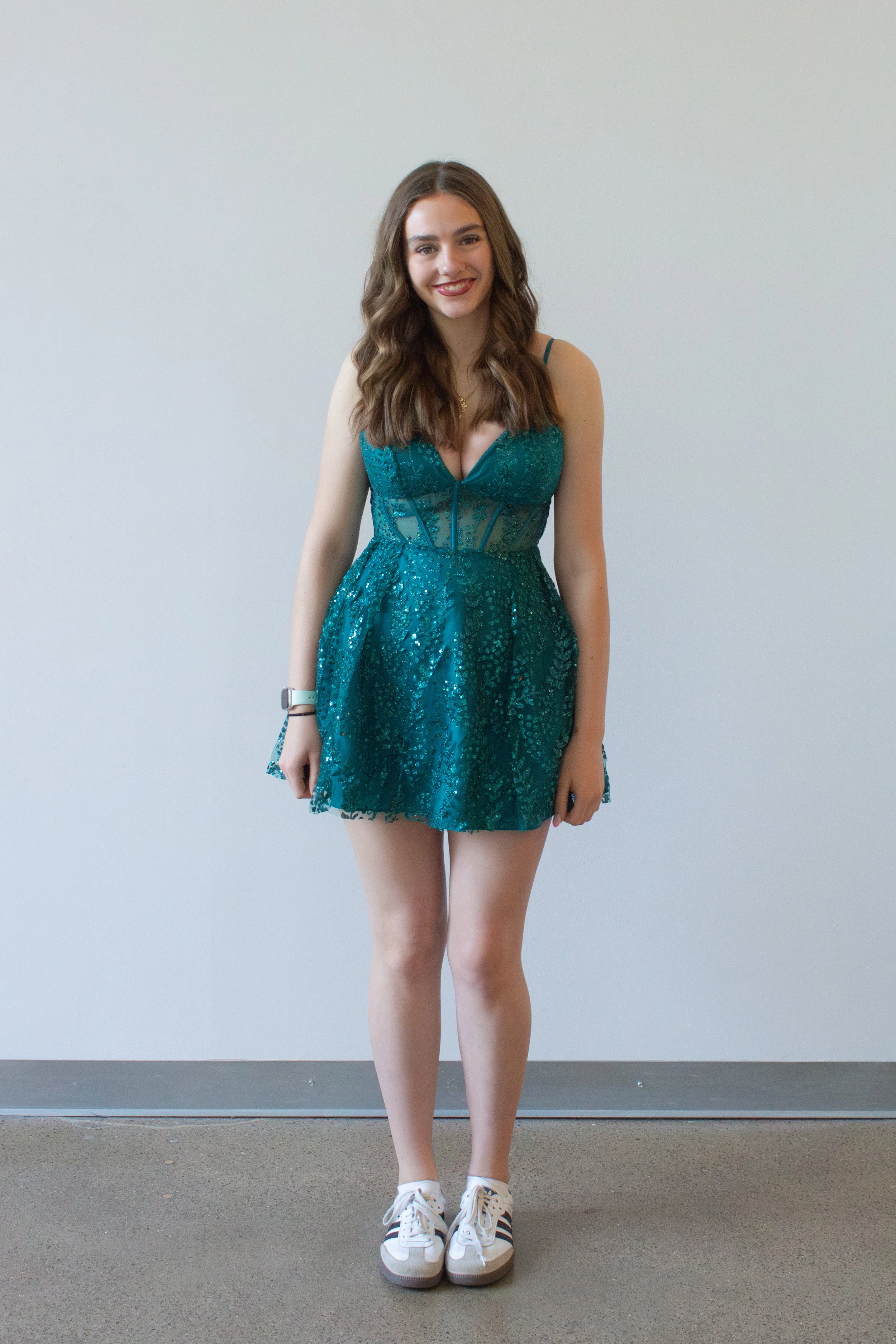 Blondie Nights Sequin Corset Mini Dress