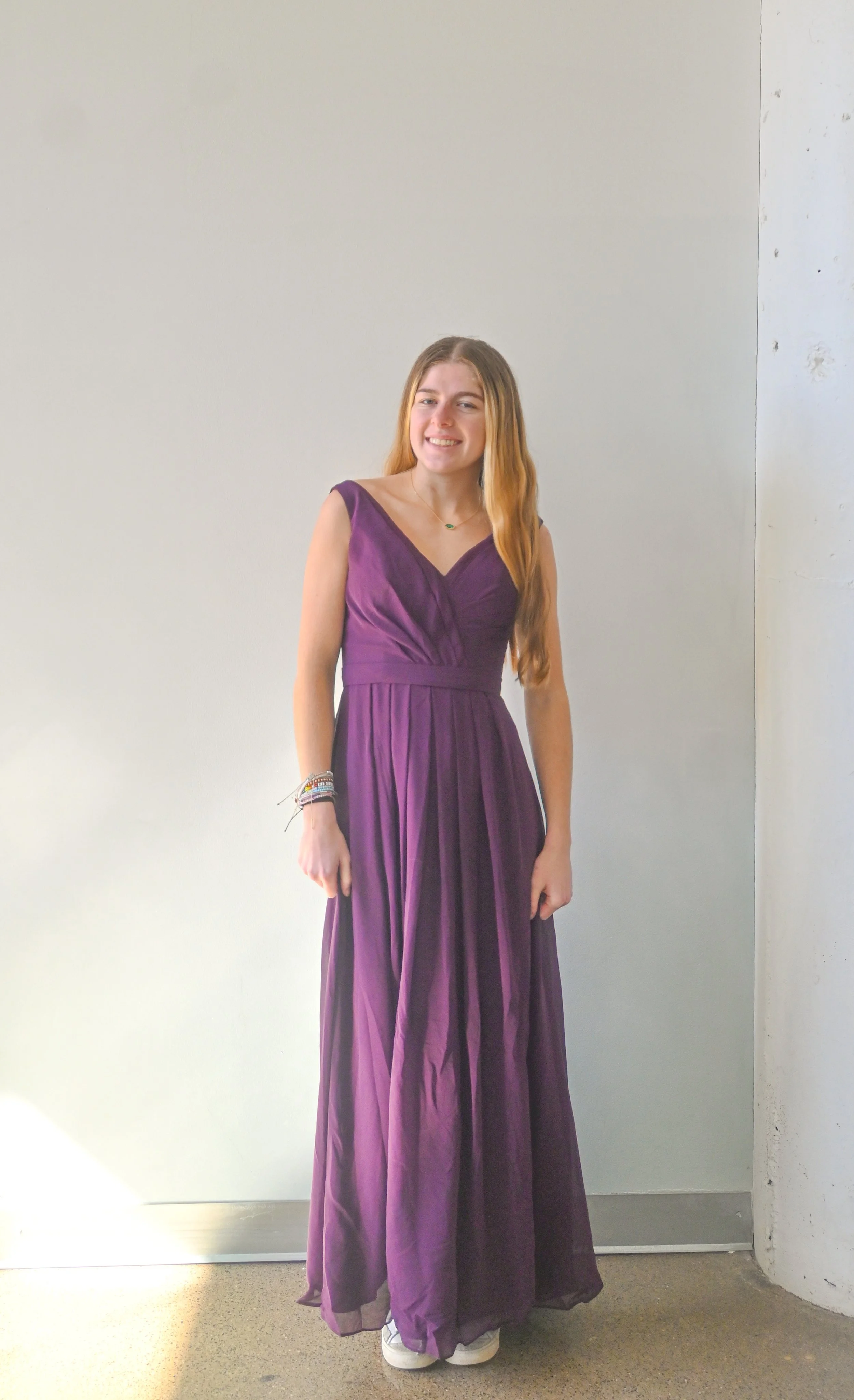 Purple Dress By Kennedy Blue