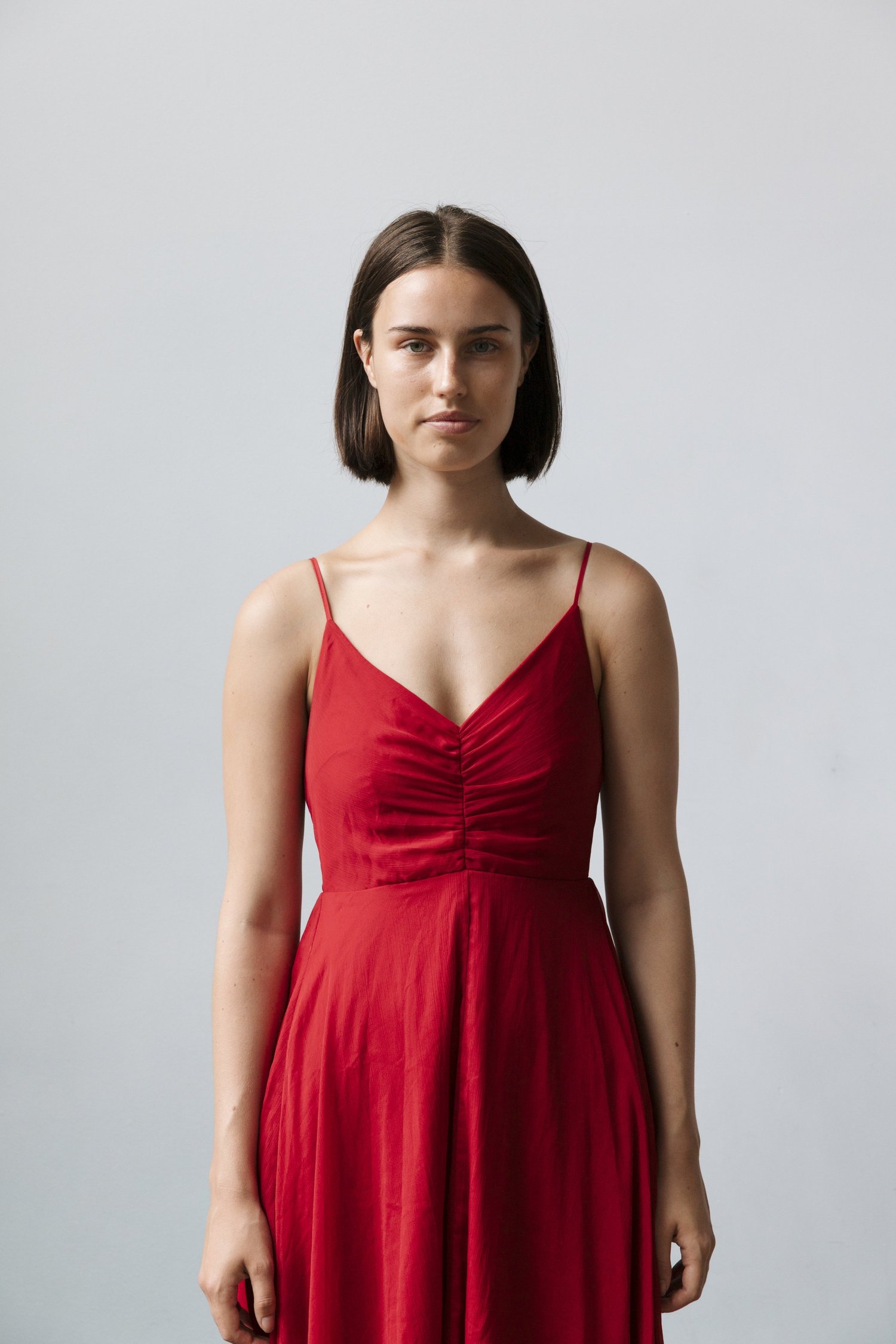 astr the label green dress ASTR The Label Sorbae Dress main image 0