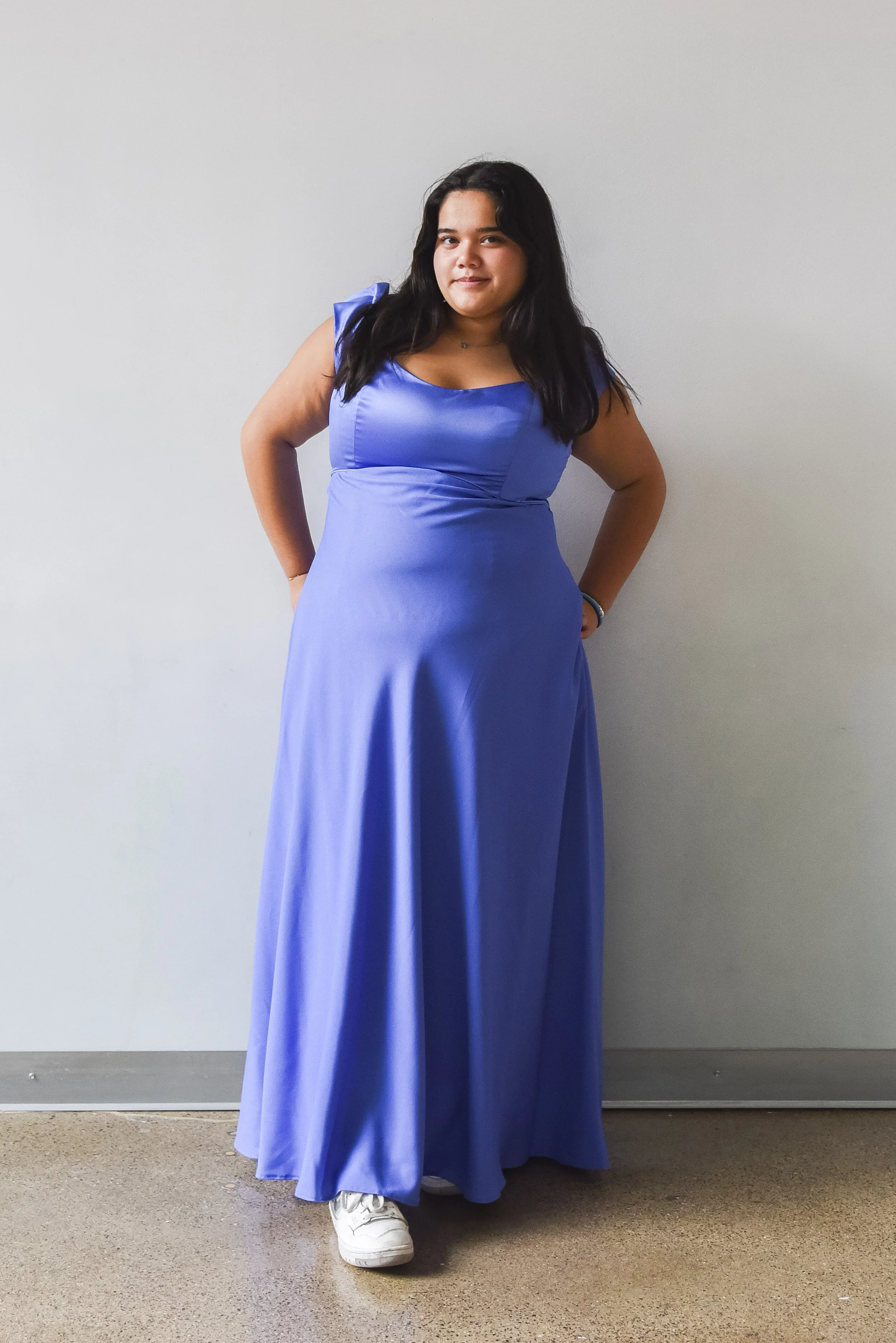 Jim HJELM Occasions Periwinkle Bridgestone Dress