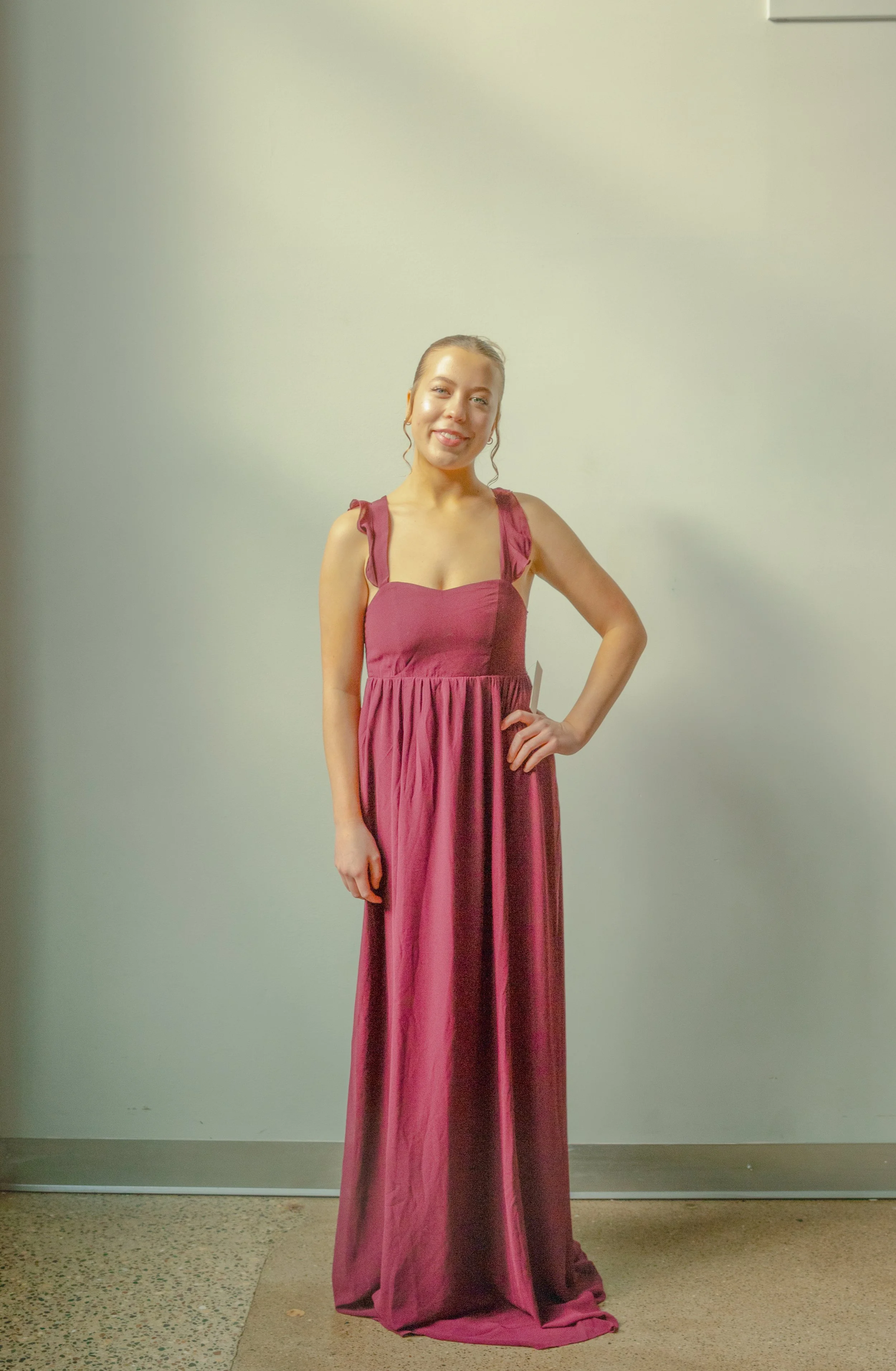 Show Me Your Mumu Burgundy Gown