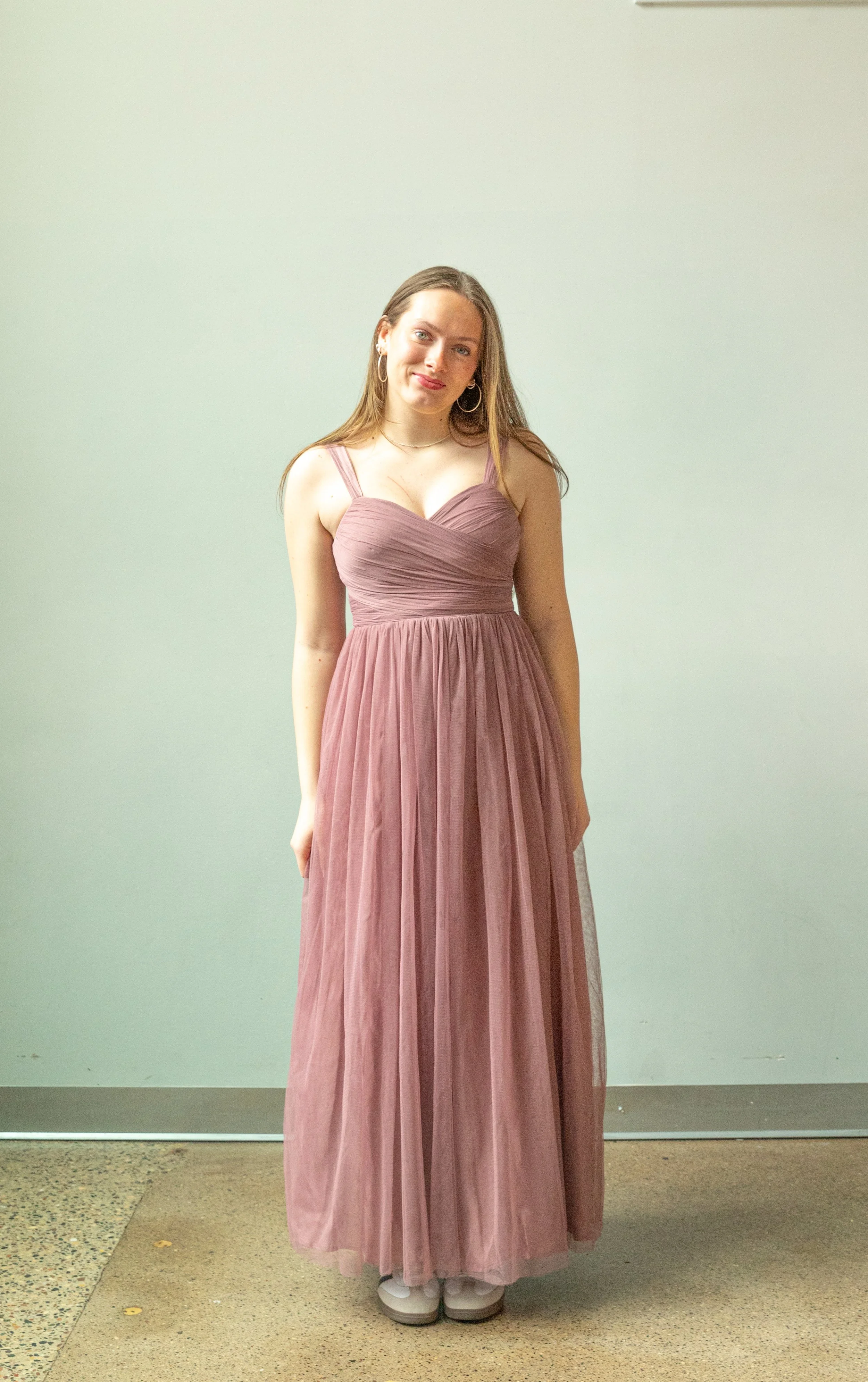 Maniju Mauve Sweetheart Gown