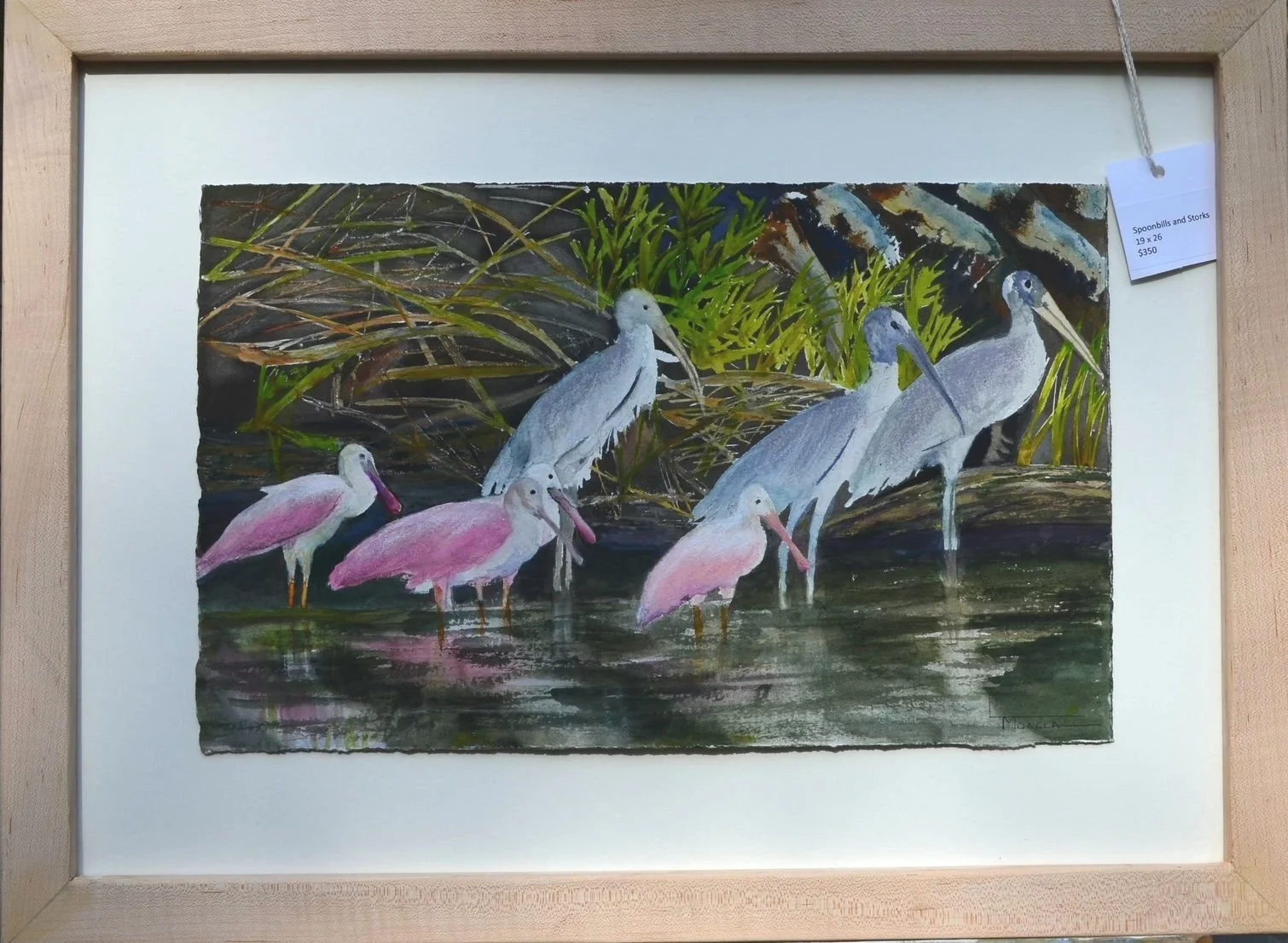 Spoonbills & Storks - SOLD
19 x 26