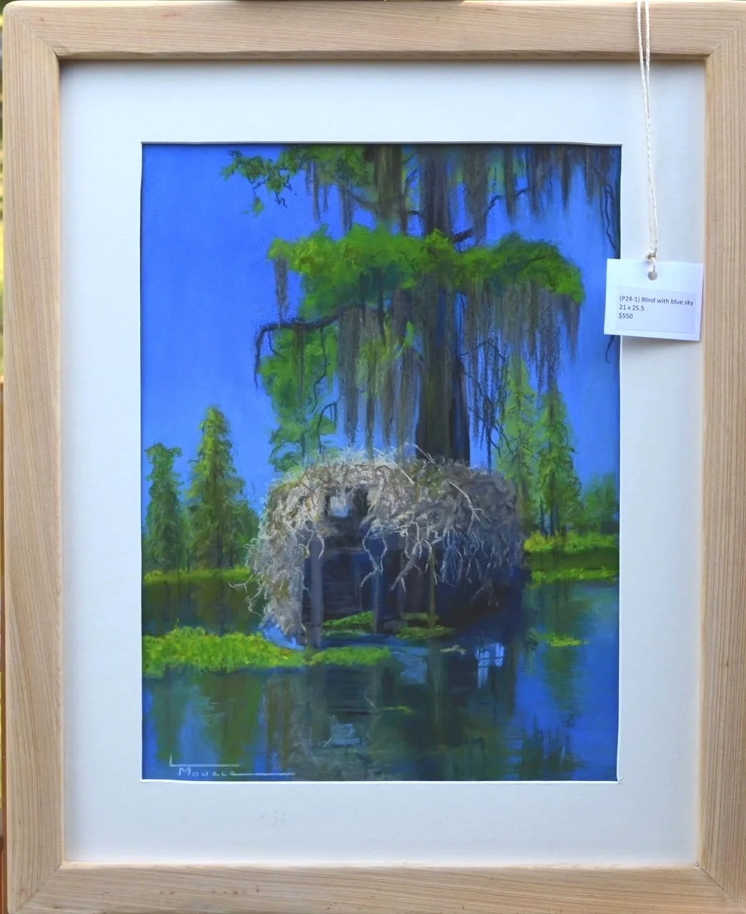 Blind with Blue Sky
21 x 25.5