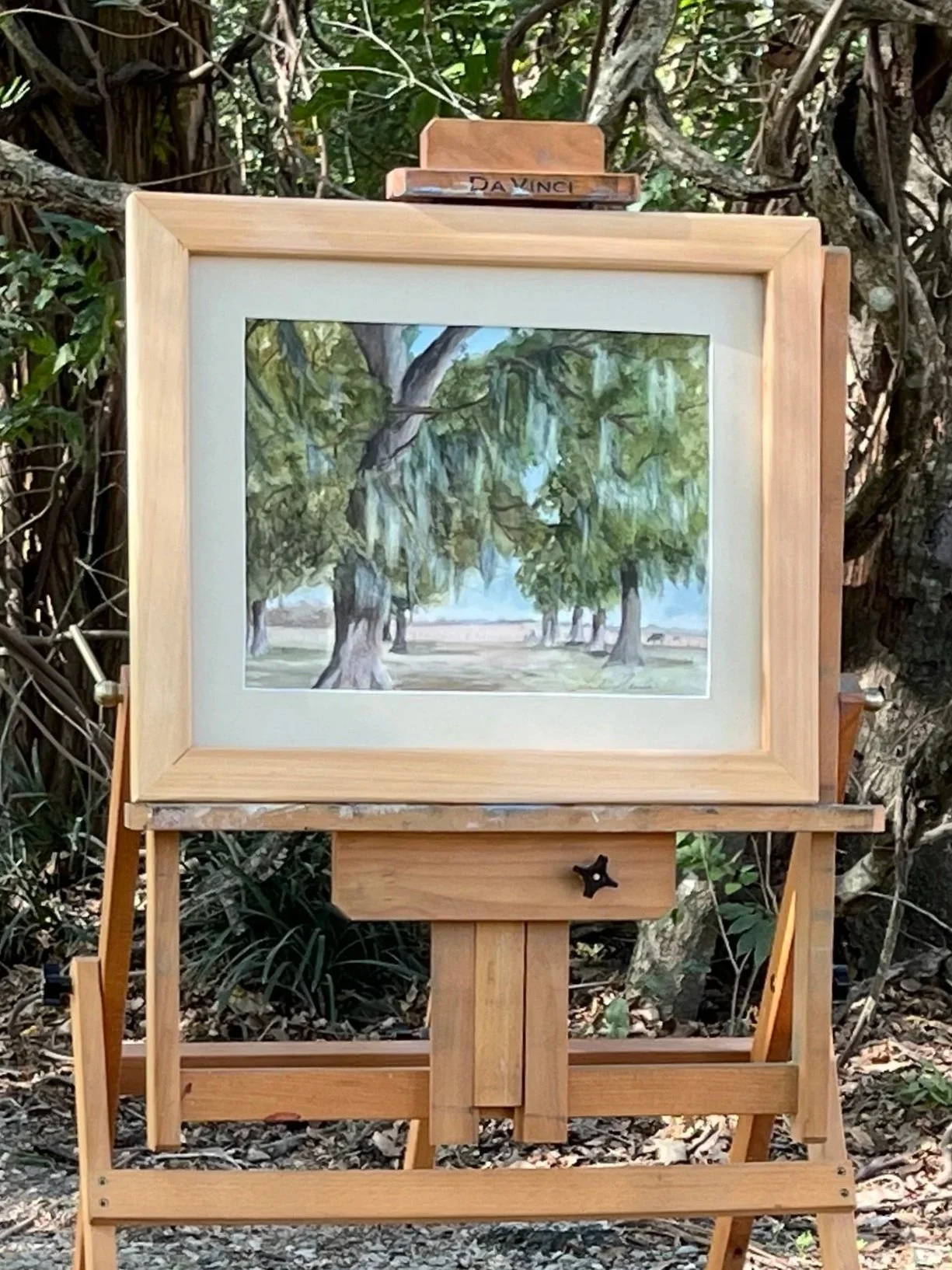 Pasture Beyond the Trees
16 3/4 x 20