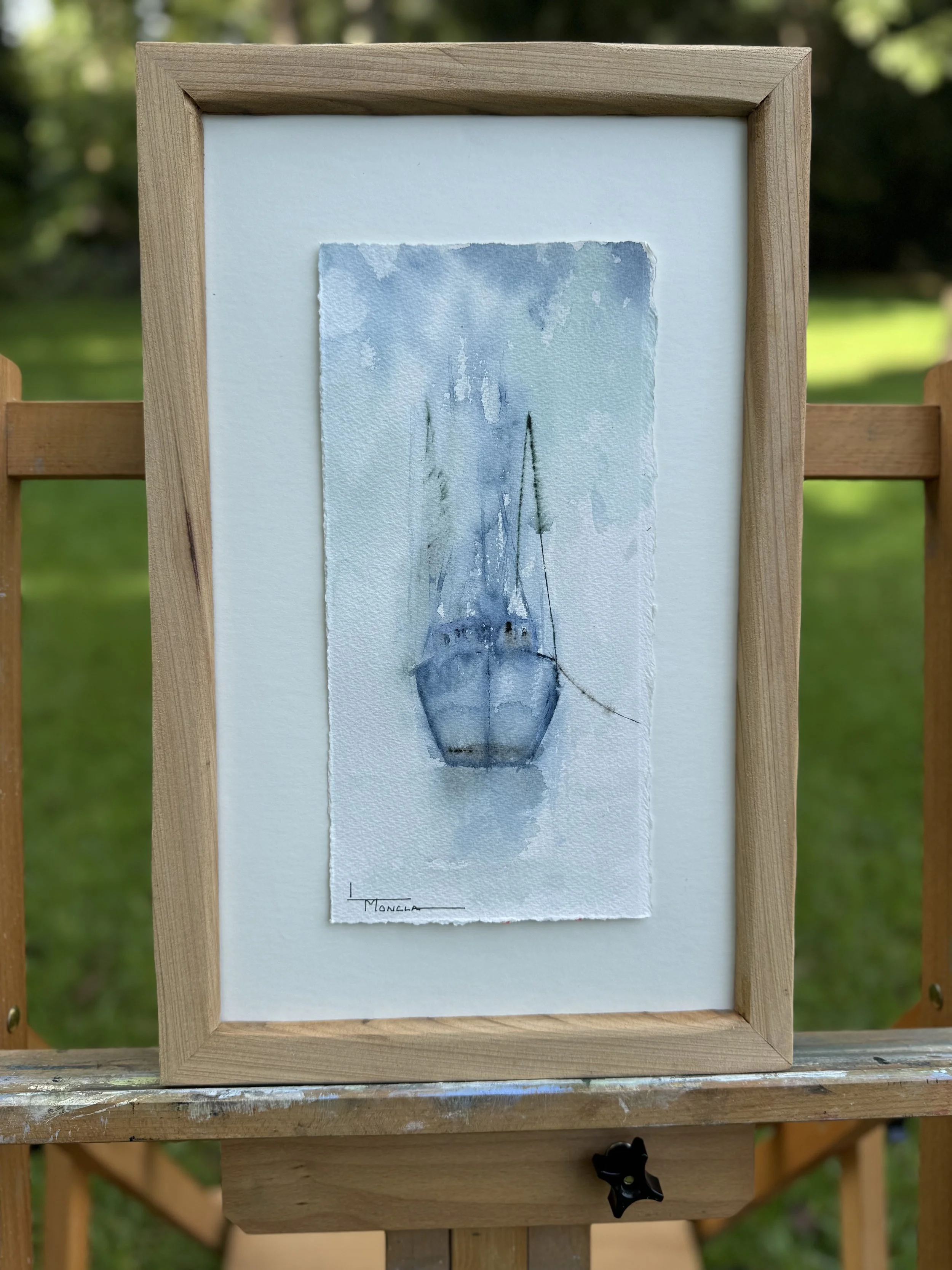 Blue Boat
11.25 x 18
$300