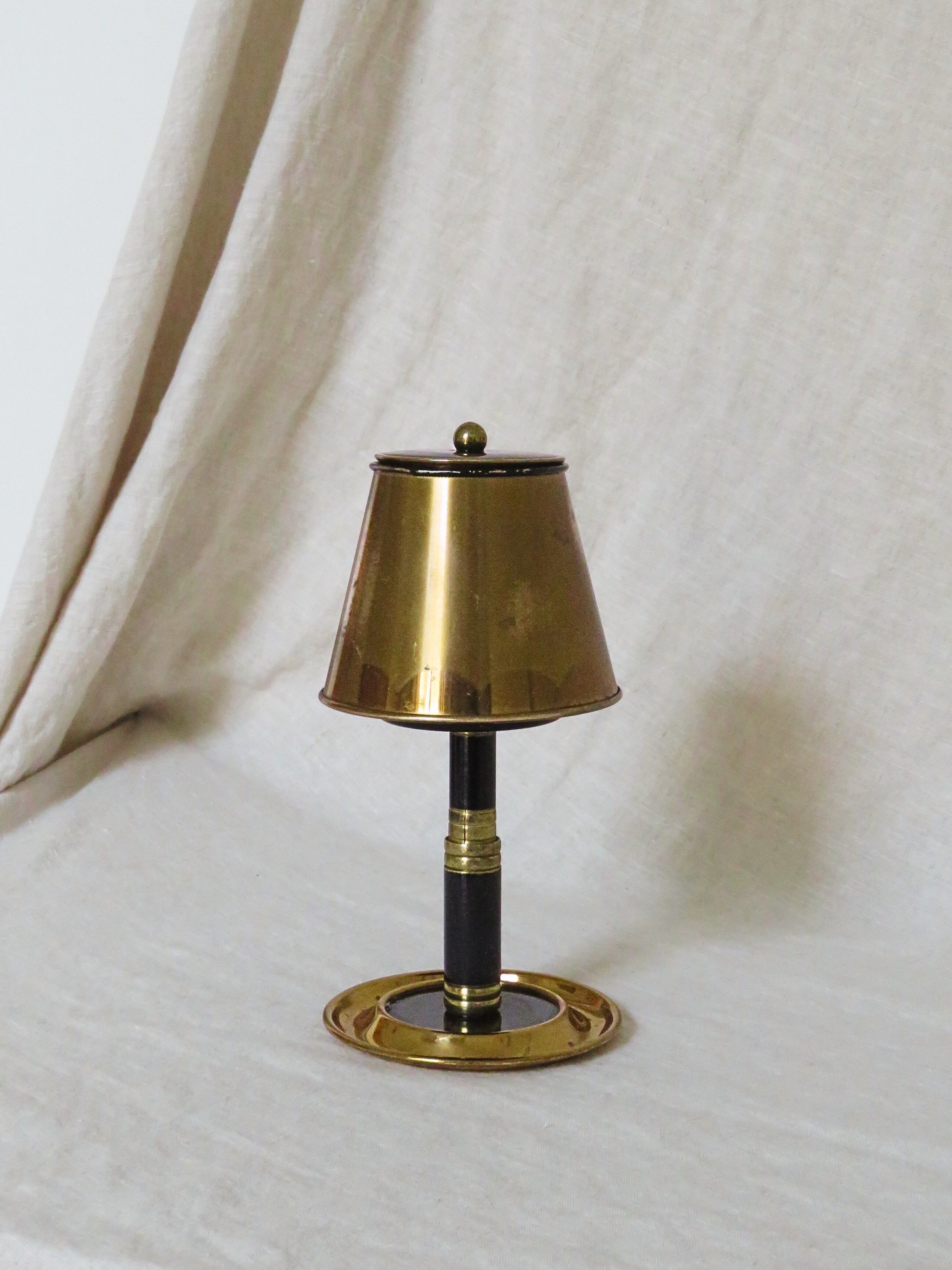 Art Deco Brass Cigarette Holder
