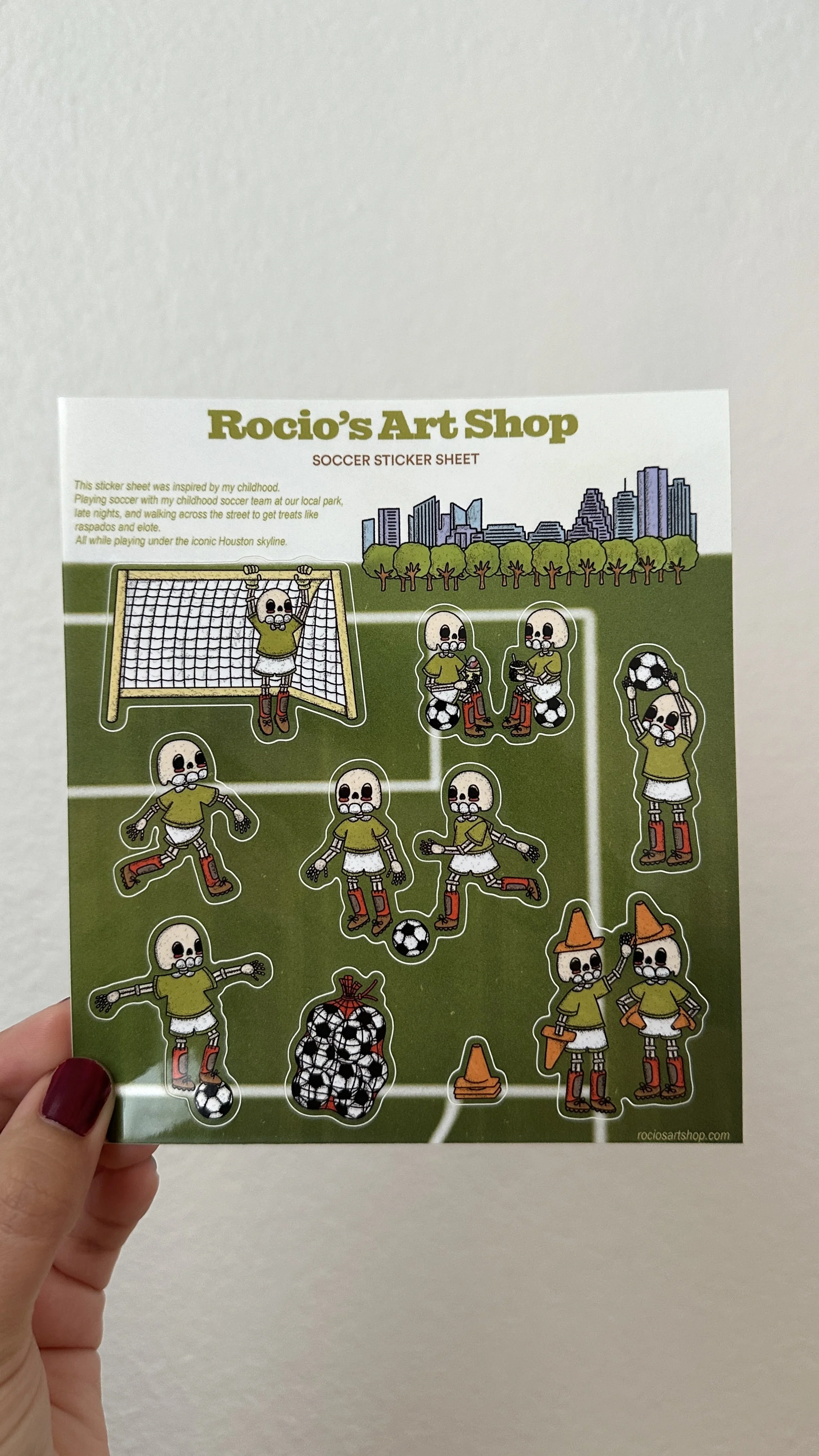 Soccer Sticker Sheet