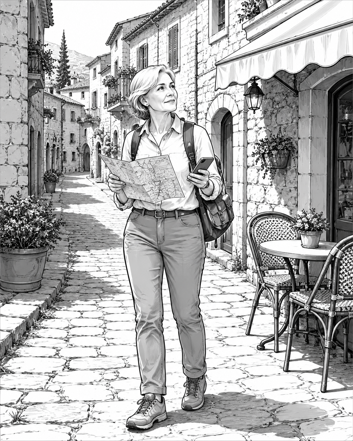 narrow street looking at map.png