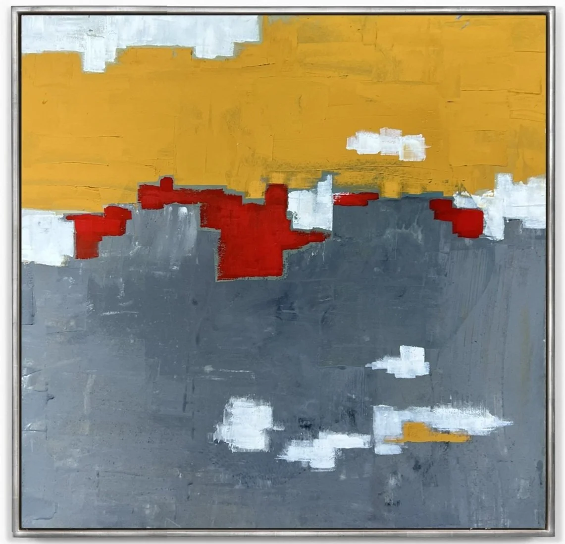 Yellow Sky 25" x 25"