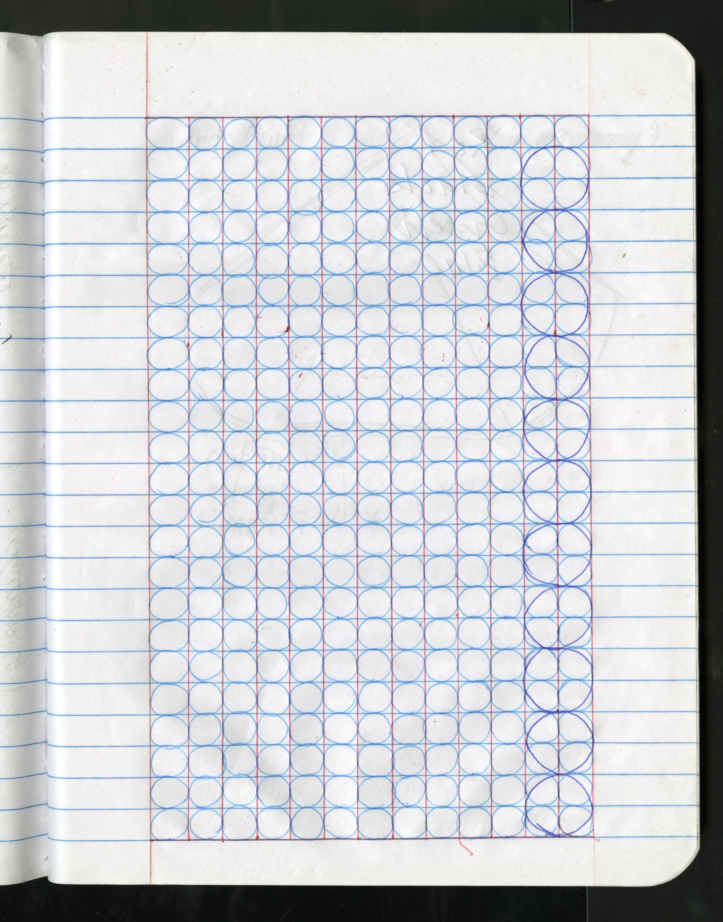 pen on paper, 2025