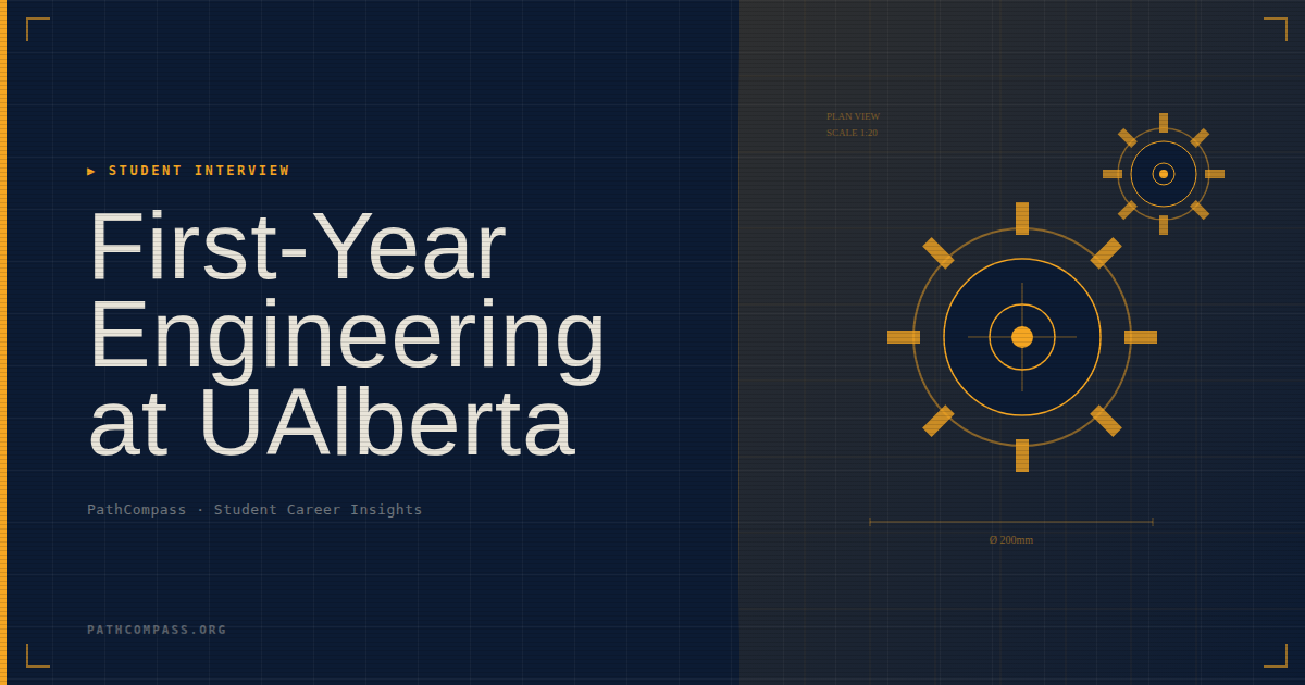 Dylan Habijanac: Inside First-Year Engineering at the University of Alberta