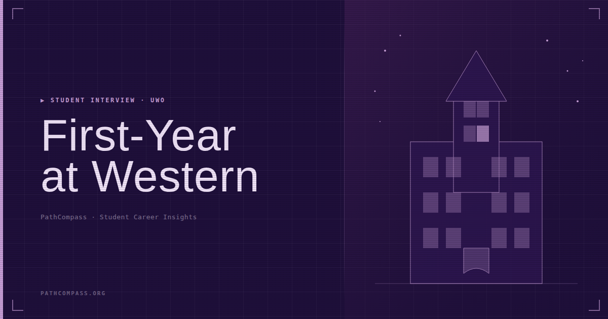 Caleb Zhou: First-Year at Western