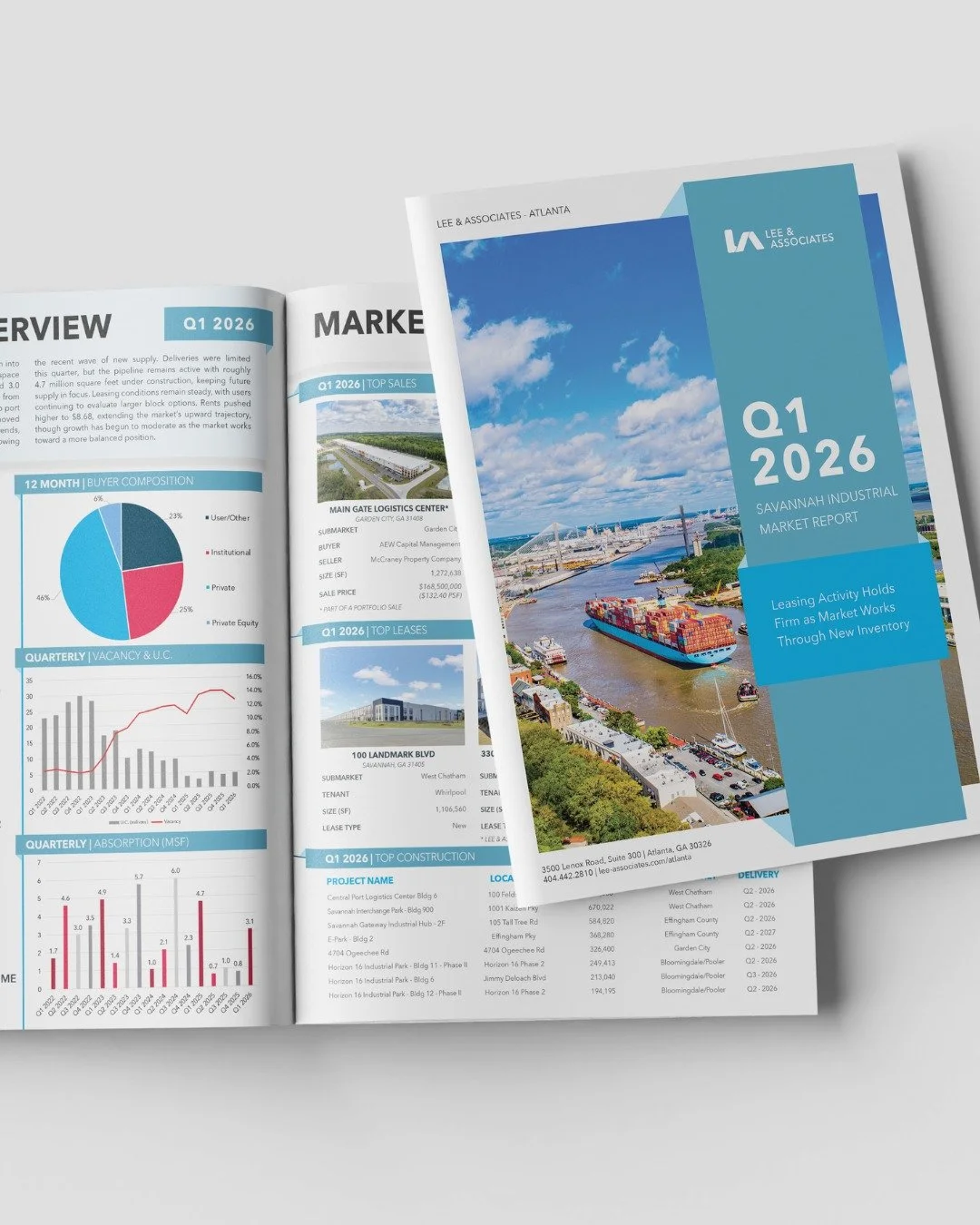 Savannah Industrial Market Report &ndash; Q1 2026 is Live!

Our latest Savannah Industrial report is now available, highlighting key deals, notable activity, and the trends shaping the market at the start of 2026.

Get a closer look at what&rsquo;s d