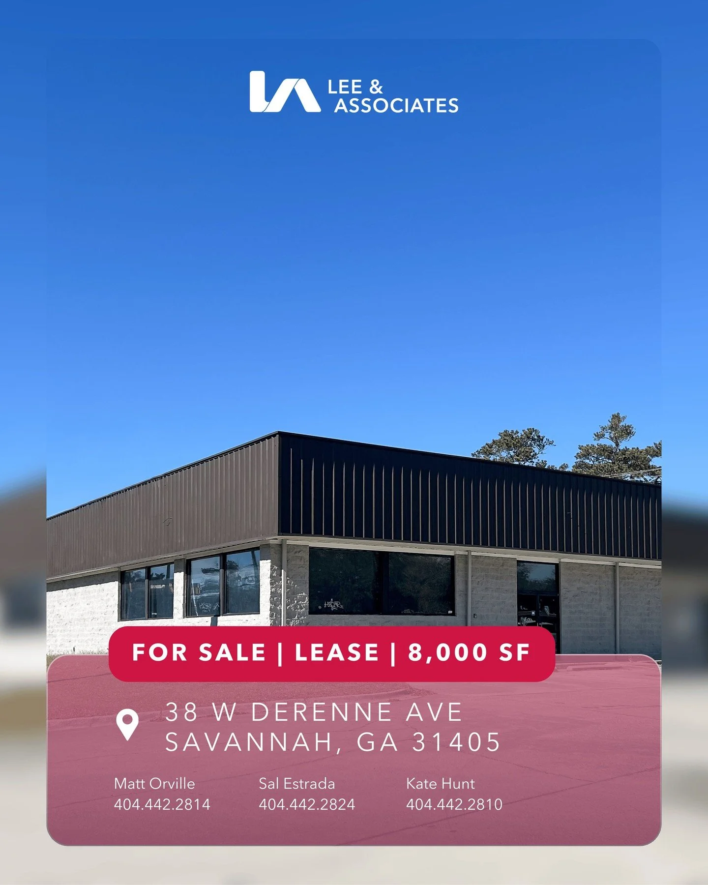FOR SALE OR LEASE! Prime 8,000 SF opportunity located along W Derenne Ave at the entrance to I-516 with excellent visibility and access. This Class B steel building offers flexible retail or medical use and is positioned just minutes from St. Joseph&