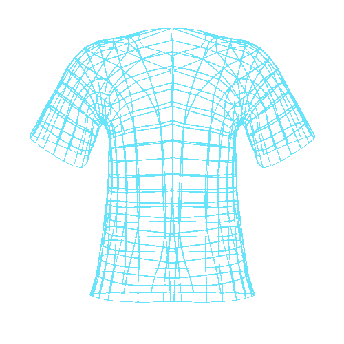 rotating 3d gif of a shirt