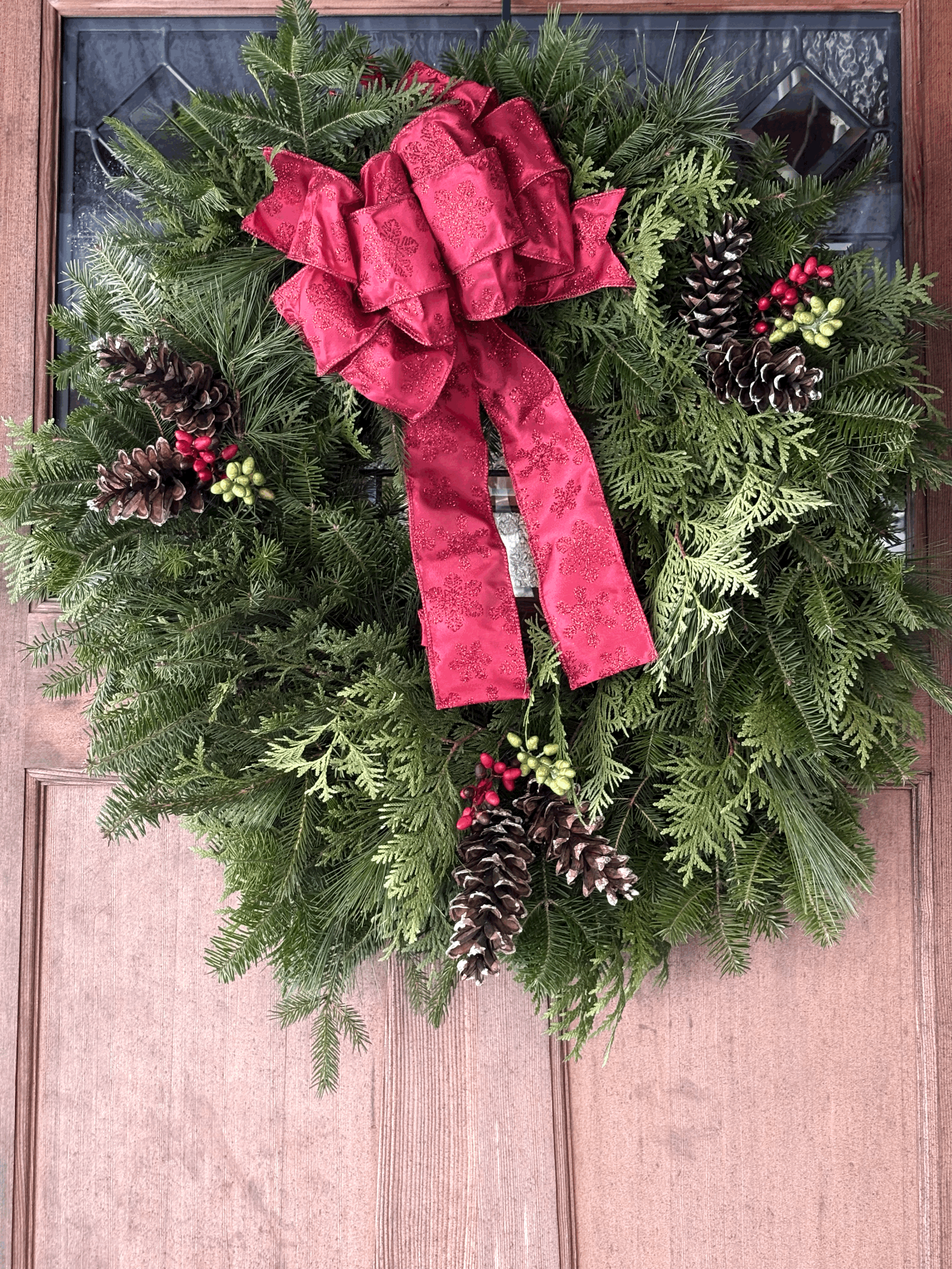 Fresh Greens Holiday Wreaths