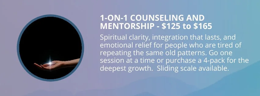 ONE ON ONE CLAIRVOYANT COUNSELING SESSIONS