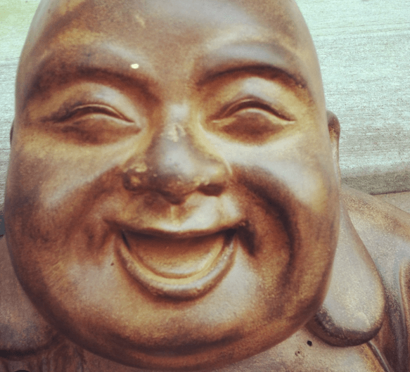 The Hotei or Laughing Buddha