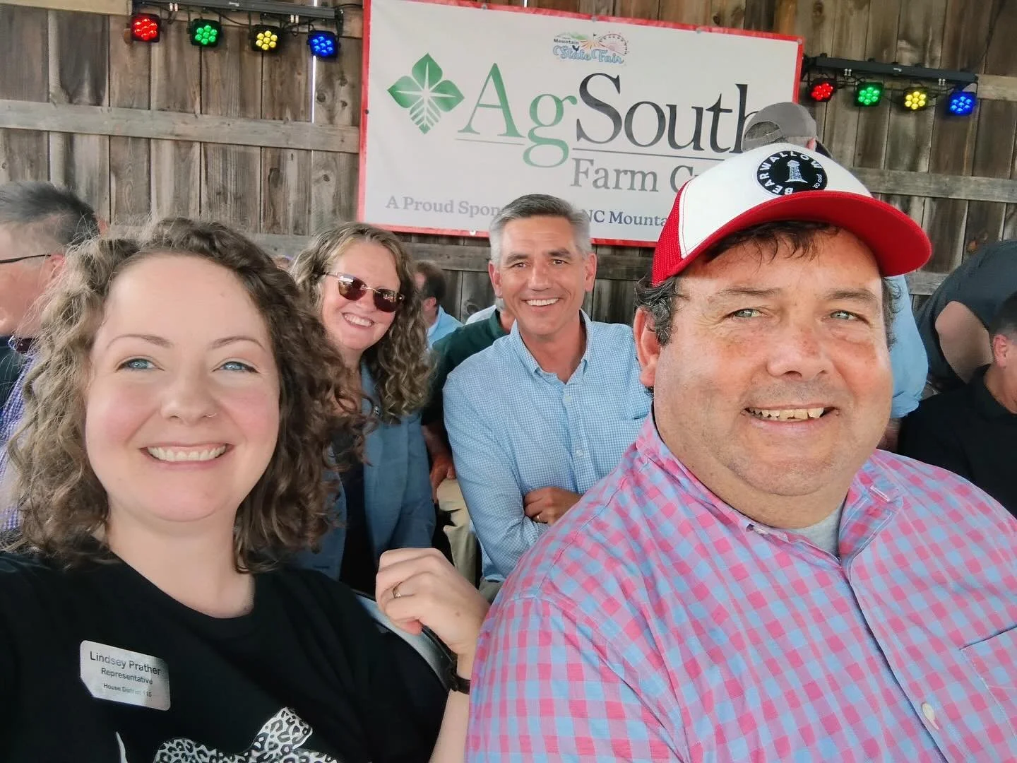 Helped kick off our NC Mountain State Fair with friends today. The laughter was music to my ears!