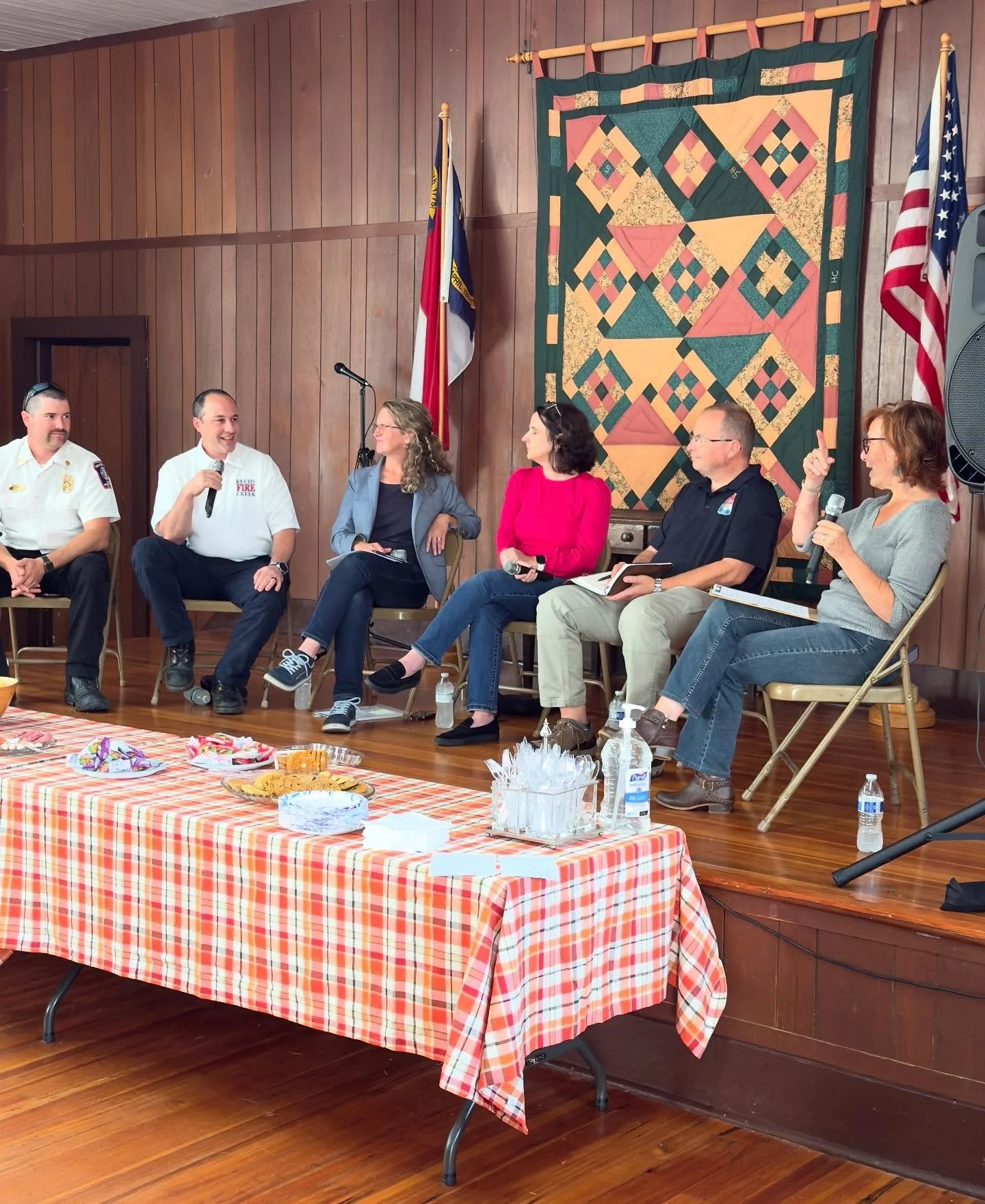 We had a great community conversation about recovery and preparedness with the Reems Creek community Monday evening. Thanks to Barrie Barton for organizing and to the Beech Community Center for hosting and providing the snacks. I enjoyed hearing the