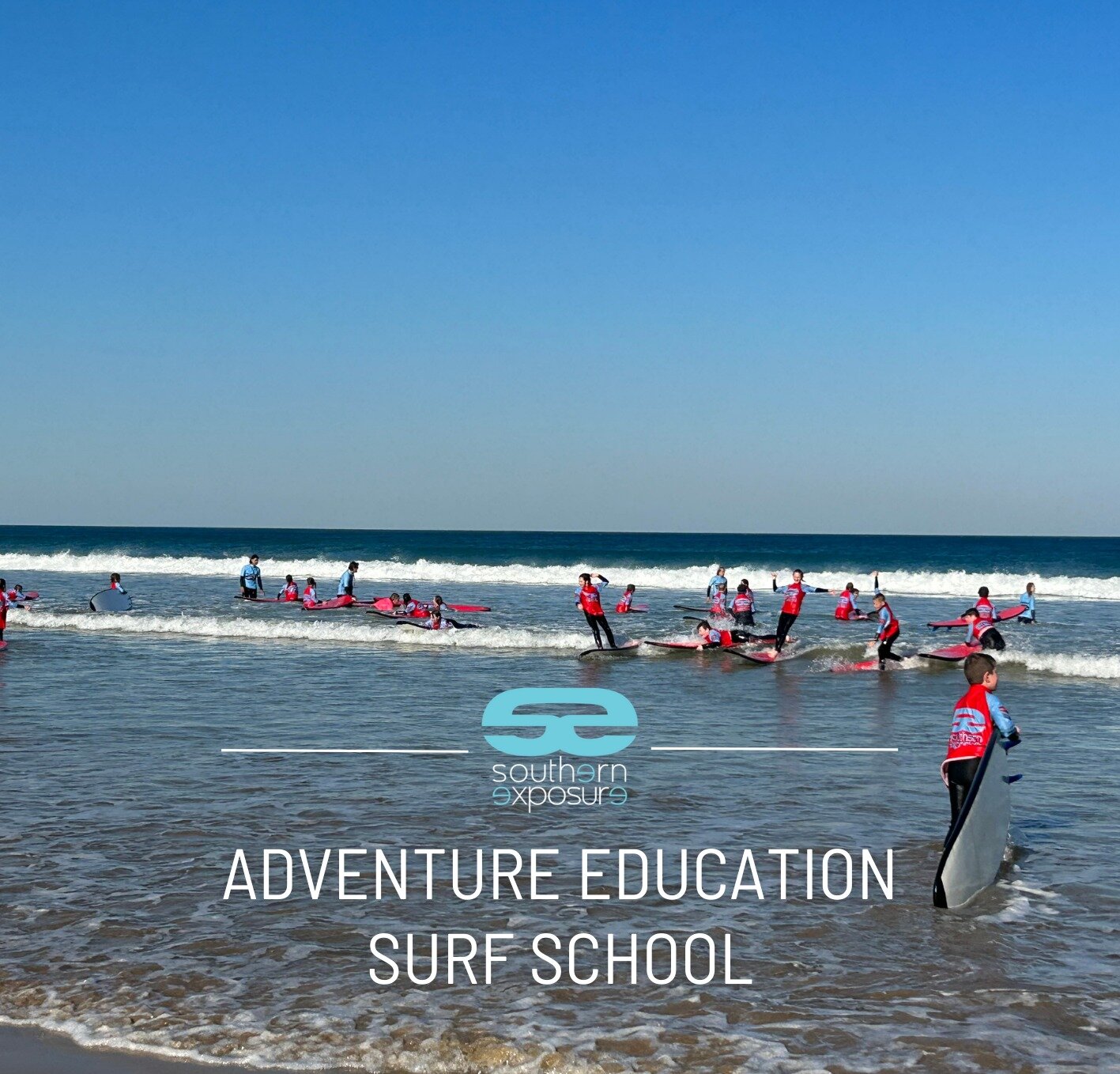 SURF SCHOOL IS ON 🏄

We set you up for success! 
You teach them to slip, slop, slap - 
We'll teach them to paddle, pull up, and stand!

With all the gear provided for you, as well as engaging and certified instructors. 
So picture you and your class
