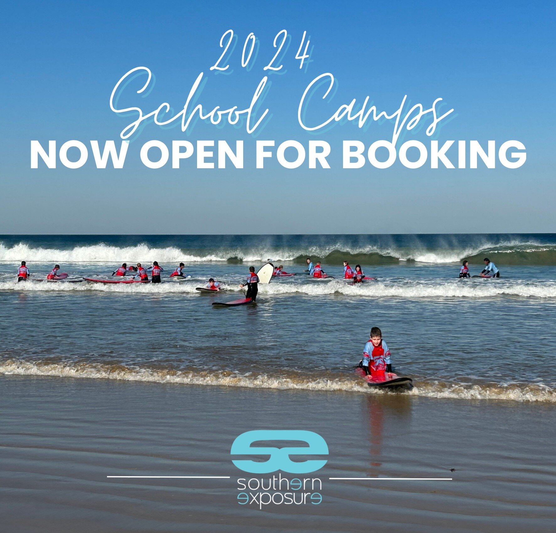 2024 School Camps | NOW OPEN FOR BOOKINGS

Get onto planning the 2024 Calendar Year for your classroom! 
Build out your curriculum goals with Southern Exposure. 

Gain students individual and team building development skills, as well as engaging your