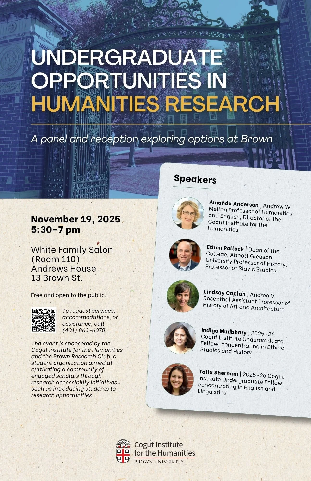 Poster, Undergraduate Opportunities in Humanities Research.jpg