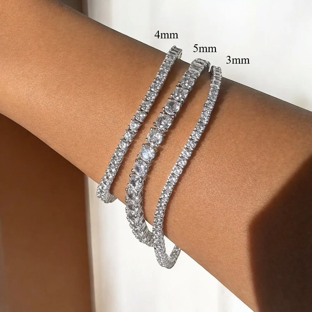 3mm vs 4mm vs 5mm Tennis Bracelet – Which Size Should You Choose?