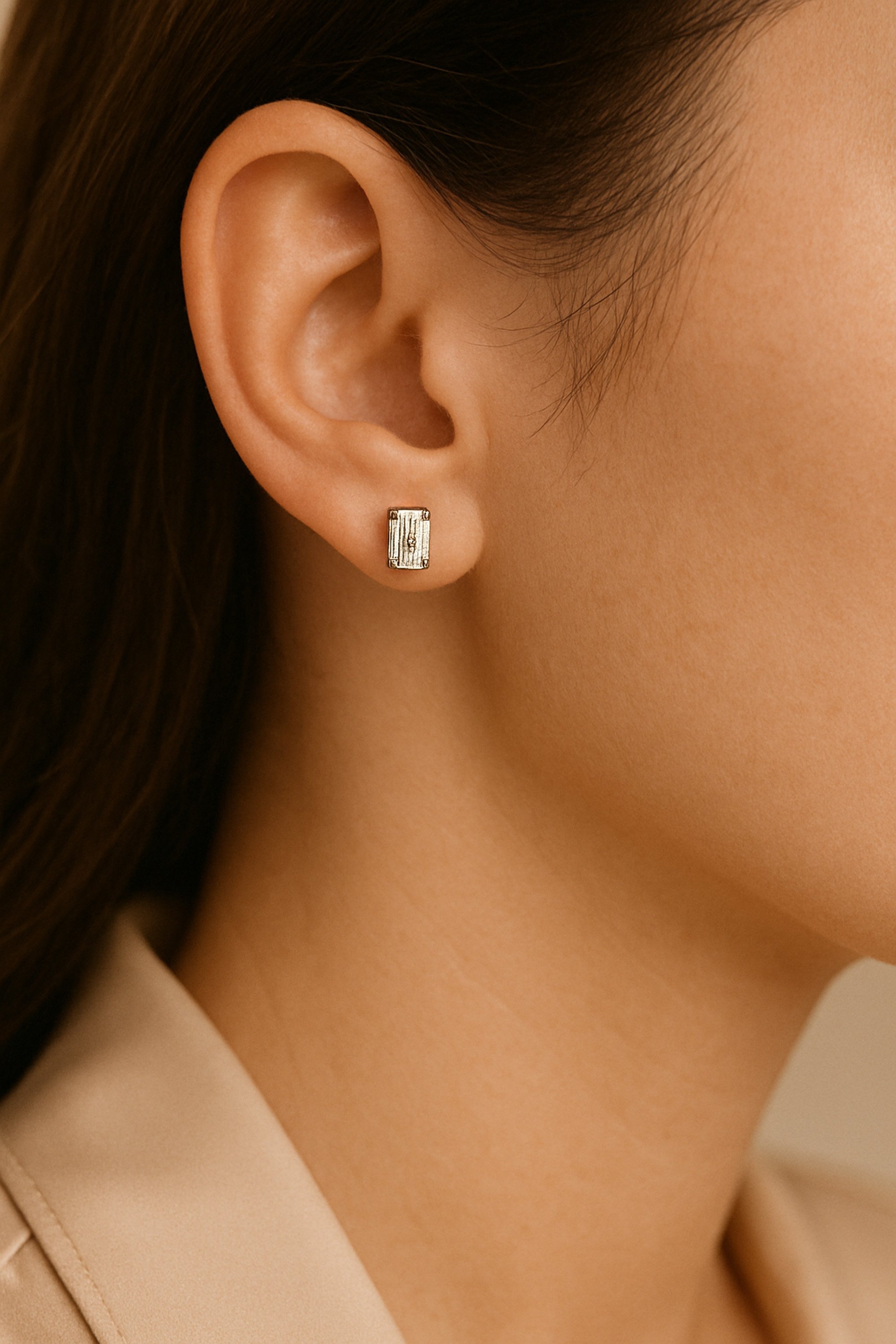 Bronwyn Earring lab diamond 3 total carat platinum